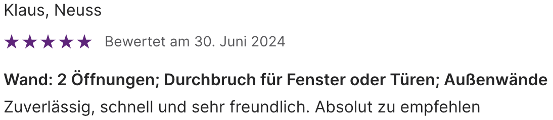 Kundenbewertung 7